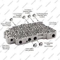 Комплект заглушек гидравлического блока управления (Gen 2/3, 2012-up)