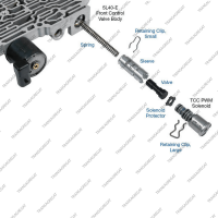 Клапан регулировки блокировки гидротрансформатора (ремонтный)