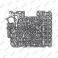 Пластина сепараторная гидравлического блока управления (#A028/B028)