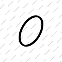 Уплотнительное кольцо гидротрансформатора (OD 52mm)