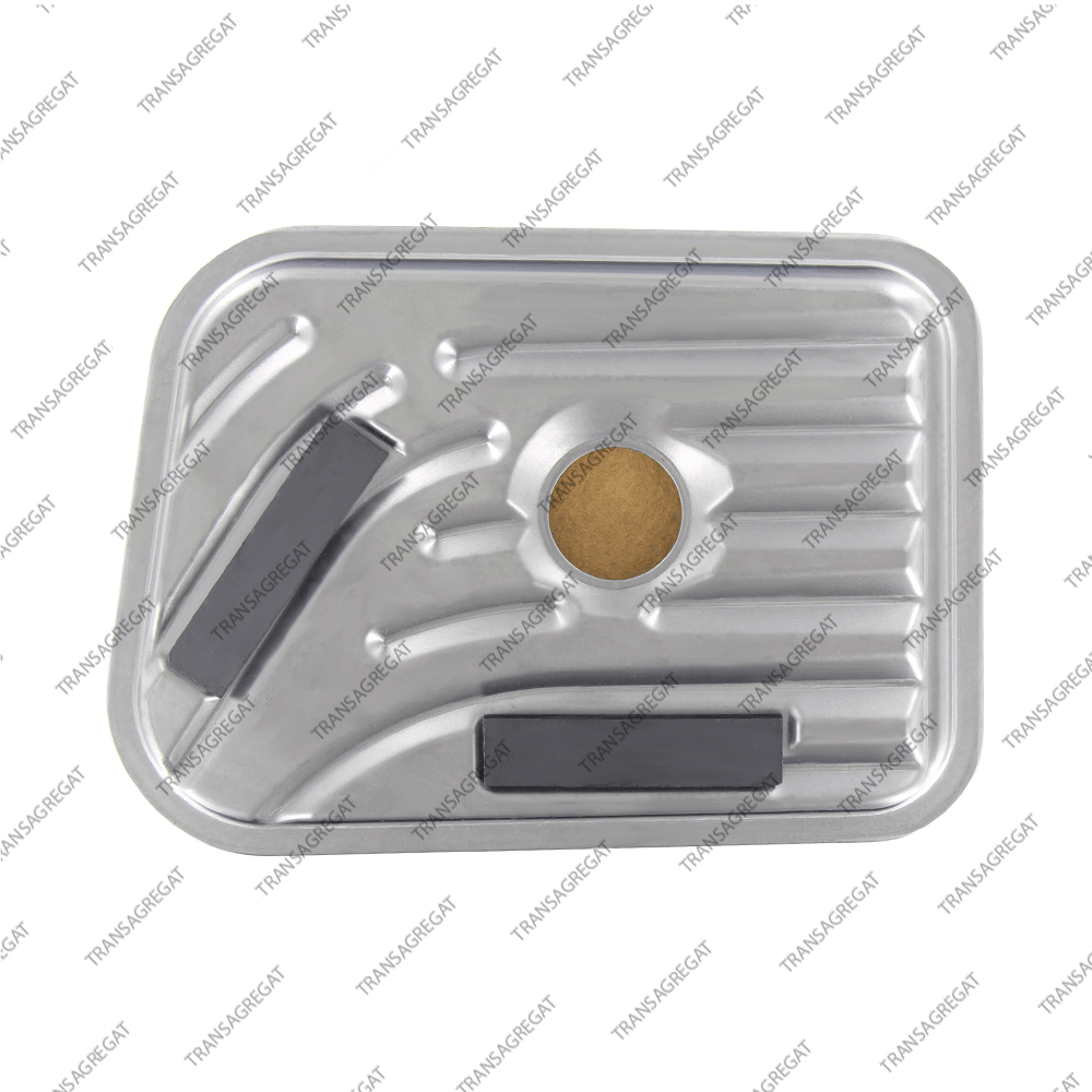 Фильтр основной (металл/пластик, прямоугольный, с одним скошенным углом)