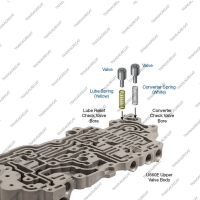 Клапан регулировки гидротрансформатора и смазки (2шт., ремонтный)