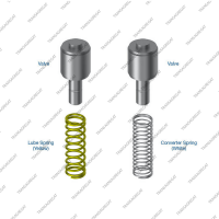 Клапан регулировки гидротрансформатора и смазки (2шт., ремонтный)