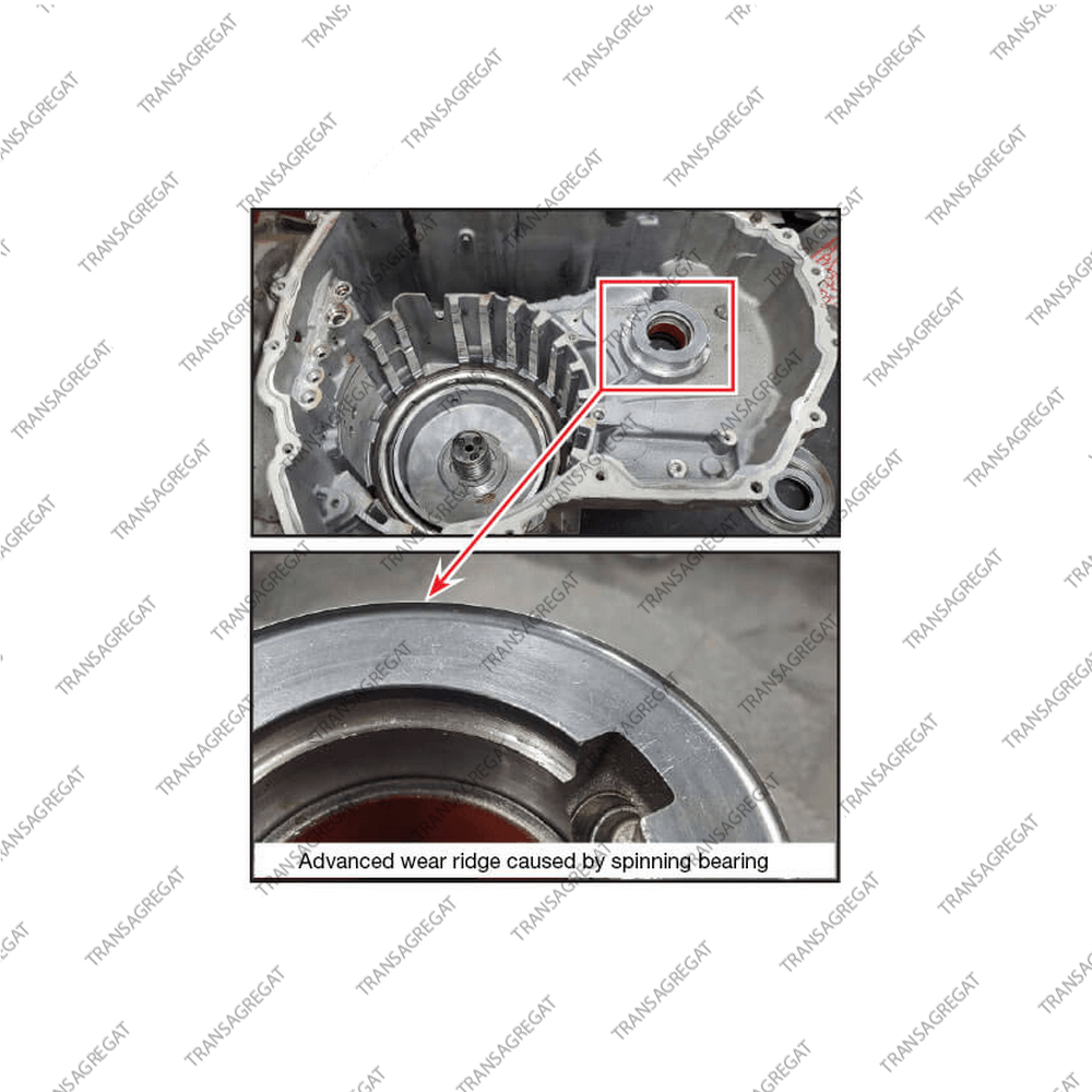 Ремкомплект корпуса трансмиссии с подшипником (Gen 1/2, 2008-up)*