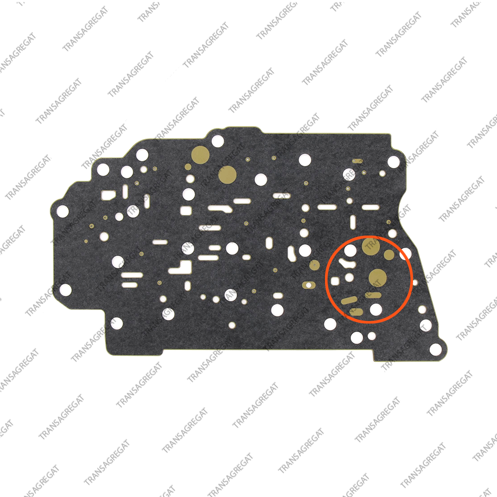 Пластина сепараторная гидравлического блока управления верхняя (Gen 1, 2008-2012г.)*