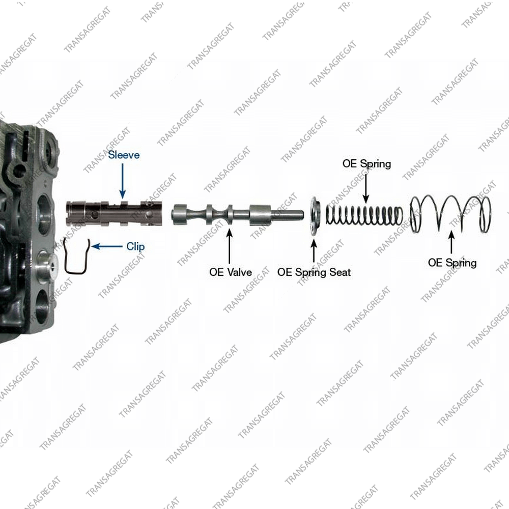 Втулка клапана регулировки давления (ремонтная)