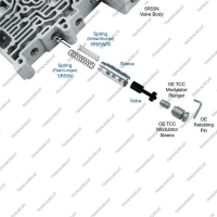 Клапан регулировки блокировки гидротрансформатора (ремонтный)