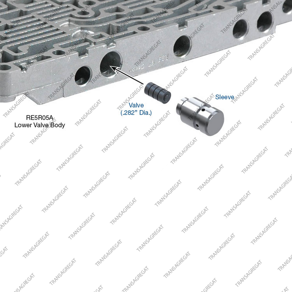 Клапан регулировки блокировки гидротрансформатора*