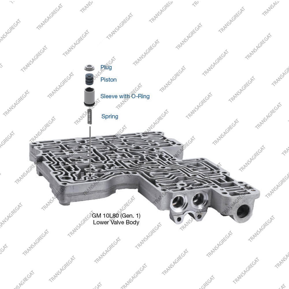 Поршень демпфера TCC Signal (Gen 1)