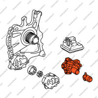 Соленоид контроля Start-Stop (тип 2, с крышкой масляного насоса в сборе)