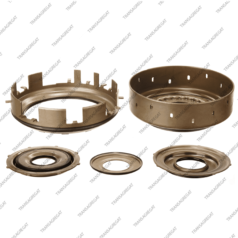Комплект поршней (8шт., обрезиненные, с поршнем сервопривода)*