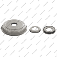 Комплект поршней (2шт. и 1 крышка передняя, обрезиненные)