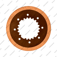 Фрикционный диск раздаточной коробки (142x1.7x19T/22T, односторонний, внутренние зубья)
