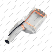 Фильтр (тип 1, металлический, с двумя отверстиями под болты)