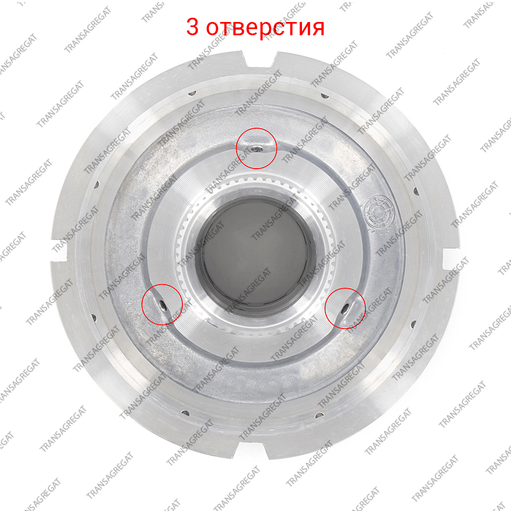 Корпус сцепления E (тип 1, 2009-14г., под 6 фрикционных дисков, 53 зуба на валу, #1090-471-008)*